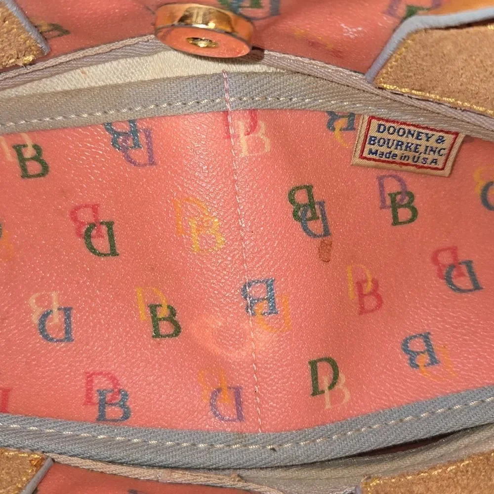 Dooney & Bourke Orange Tote Bag